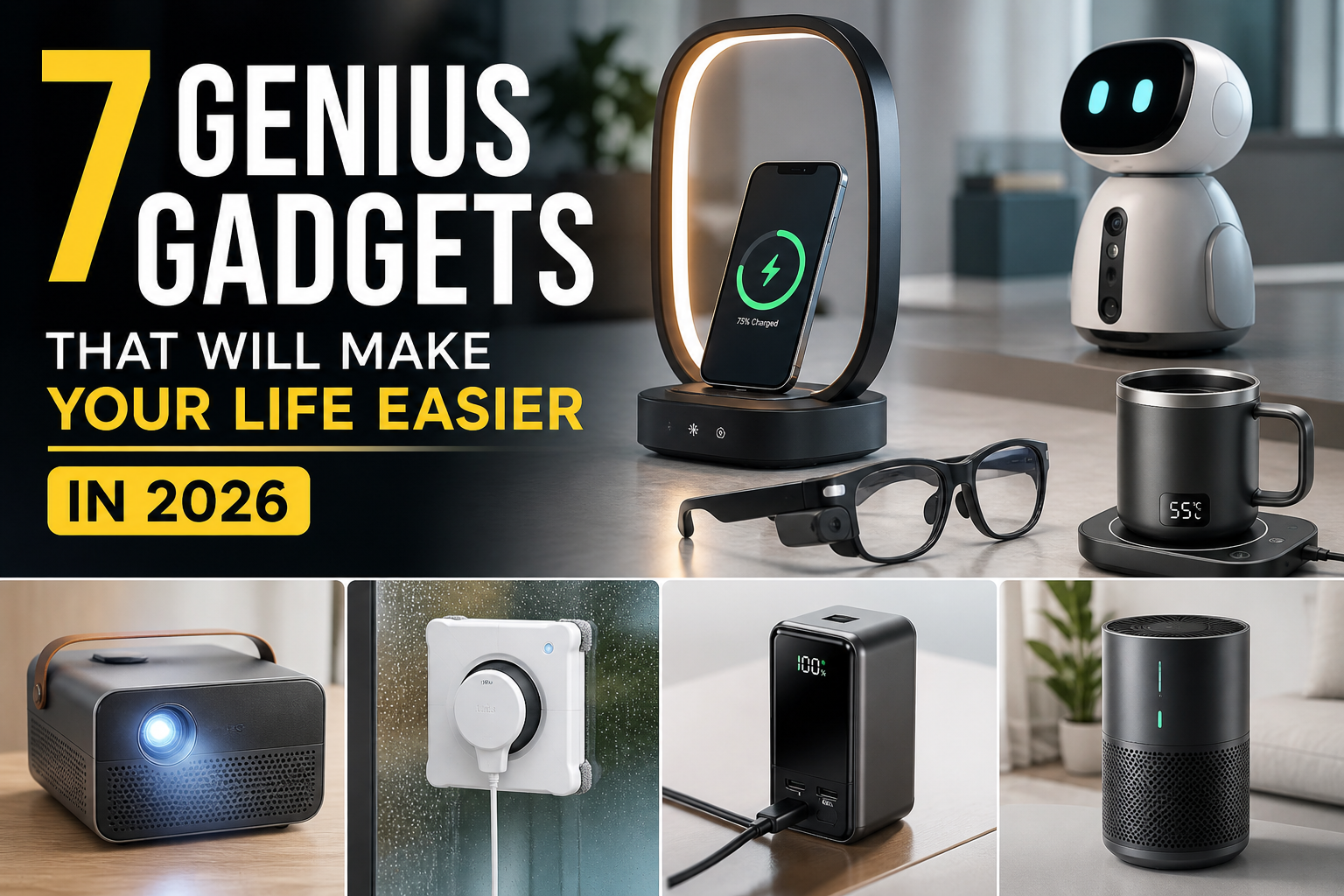 7 Genius Gadgets That Will Make Your Life Easier in 2026
