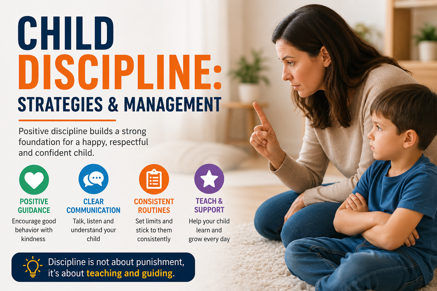 Child Discipline: Strategies & Management