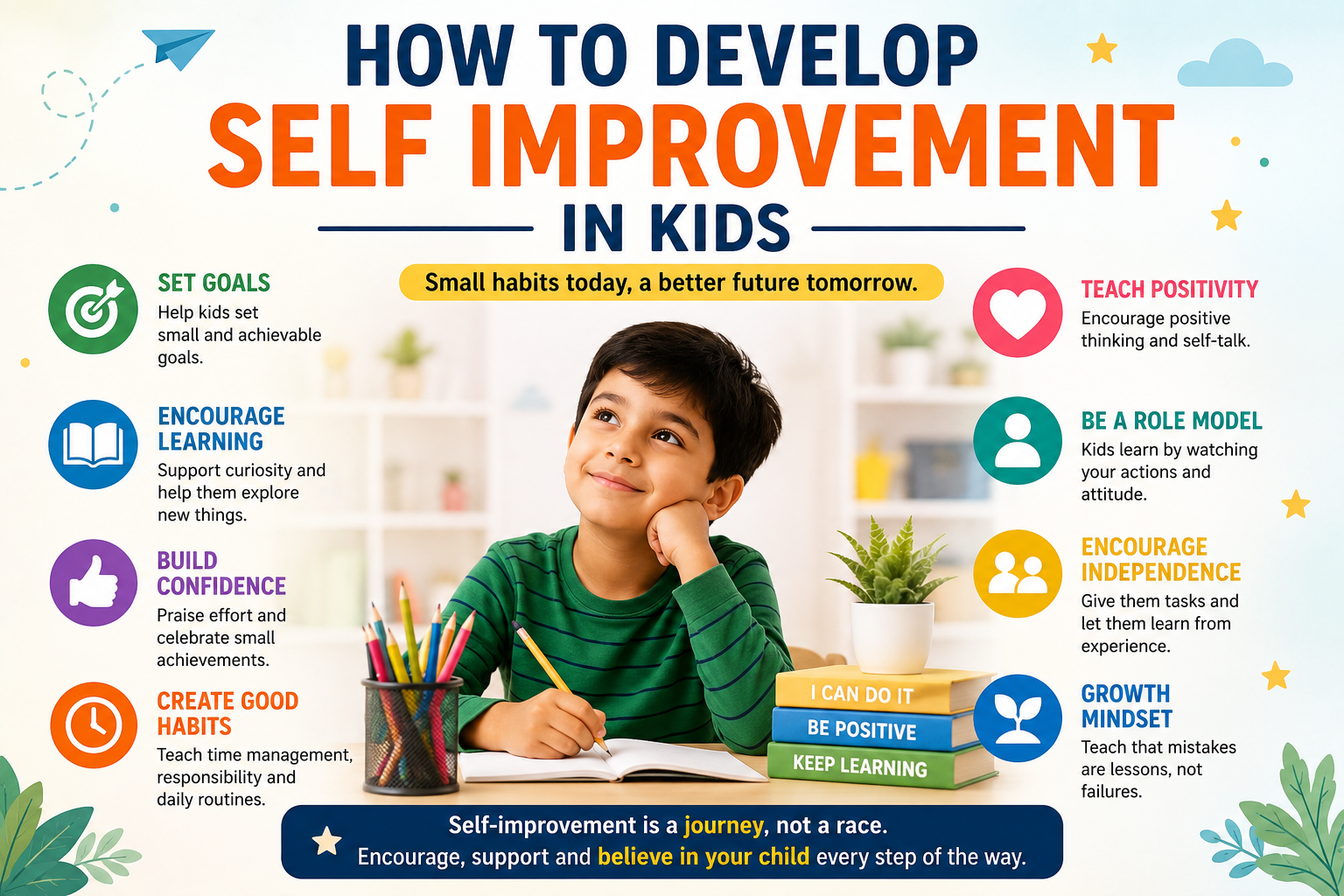 How to Develop Self Improvement in Kids