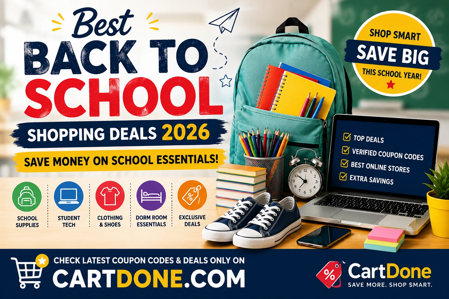 Best Back to School Shopping Deals 2026 (Save Money on School Essentials)