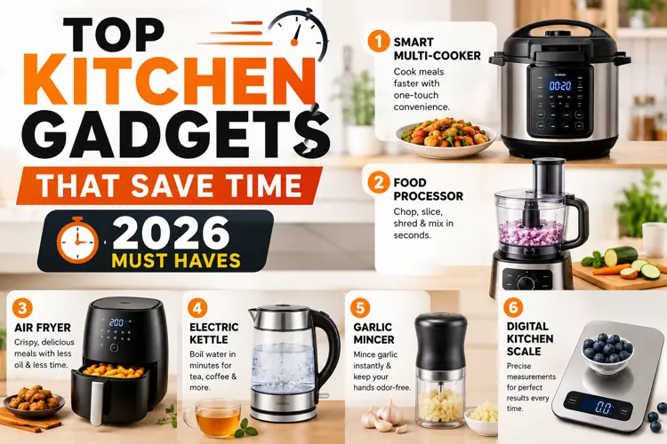 Top Kitchen Gadgets That Save Time (2026 Must Haves)