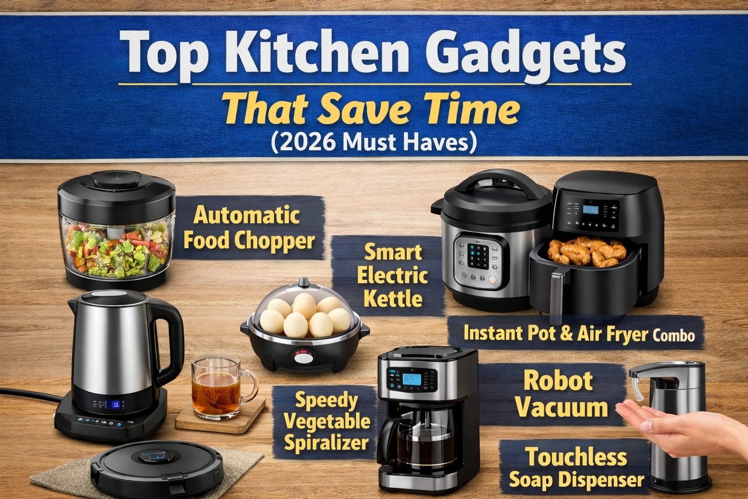 Top Kitchen Gadgets That Save Time (2026 Must Haves)