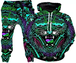 ACID TIGER HOODIE AND JOGGERS COMBO