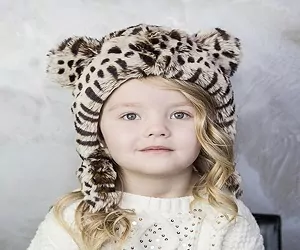 Cheetah Faux Fur Hat