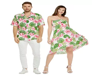 Couple Matching Aloha Set
