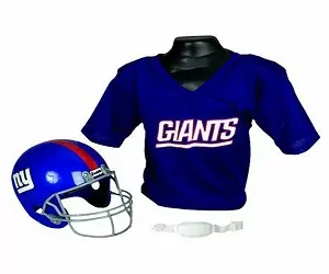 Giants Kids Helmet & Jersey Set