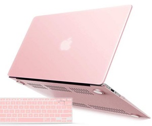 Plastic Hard Shell Case with Keyboard Cover for Apple Mac Air