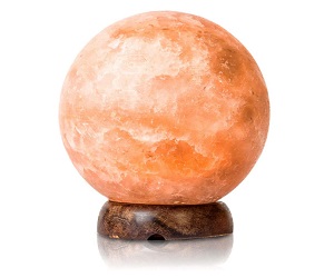 Salacia Himalayan Sphere-Shaped Salt Lamp