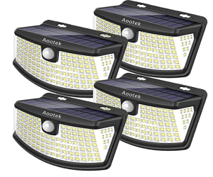 Solar Lights 120 LEDs with Lights Reflector